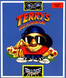 Box cover for Terry's Big Adventure on the Commodore 64.