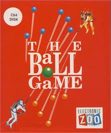 Box cover for The Ball Game on the Commodore 64.
