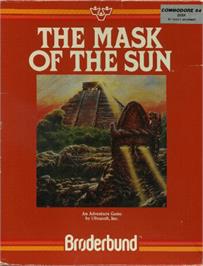 Box cover for The Mask of the Sun on the Commodore 64.