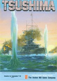 Box cover for The Naval Battle of Tsushima on the Commodore 64.