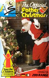 Box cover for The Official Father Christmas on the Commodore 64.