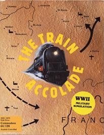 Box cover for The Train: Escape to Normandy on the Commodore 64.