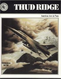 Box cover for Thud Ridge: American Aces in 'Nam on the Commodore 64.