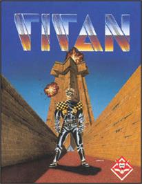 Box cover for Titan on the Commodore 64.