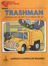 Box cover for Trashman on the Commodore 64.