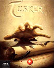 Box cover for Tusker on the Commodore 64.
