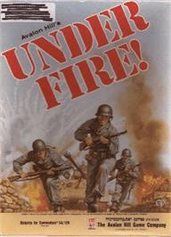 Box cover for Under Fire on the Commodore 64.