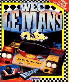 Box cover for WEC Le Mans on the Commodore 64.