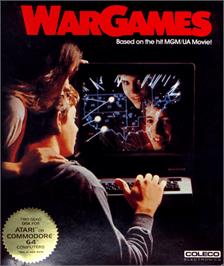 Box cover for WarGames on the Commodore 64.