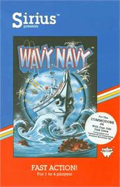 Box cover for Wavy Navy on the Commodore 64.
