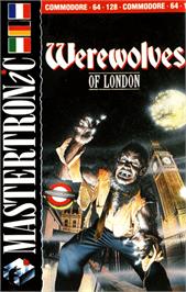 Box cover for Werewolves of London on the Commodore 64.