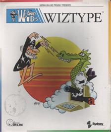 Box cover for Wizard of ID's WizType on the Commodore 64.