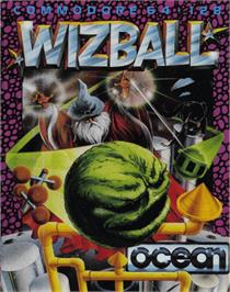 Box cover for Wizball on the Commodore 64.