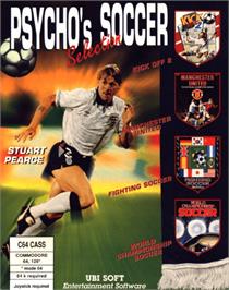 Box cover for World Championship Soccer on the Commodore 64.