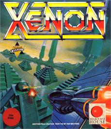 Box cover for Xenon on the Commodore 64.