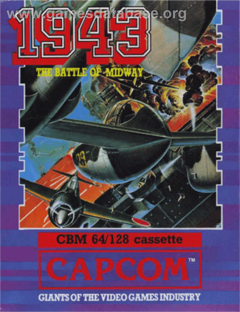 1943: The Battle of Midway - Commodore 64 - Artwork - Box