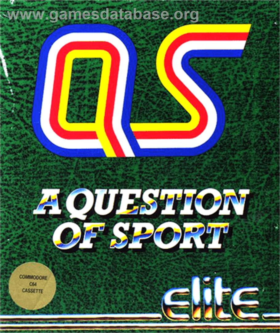 A Question of Sport - Commodore 64 - Artwork - Box
