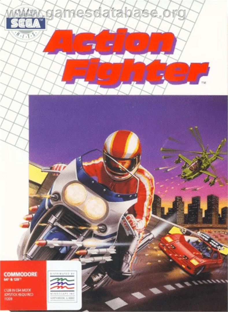 Action Fighter - Commodore 64 - Artwork - Box