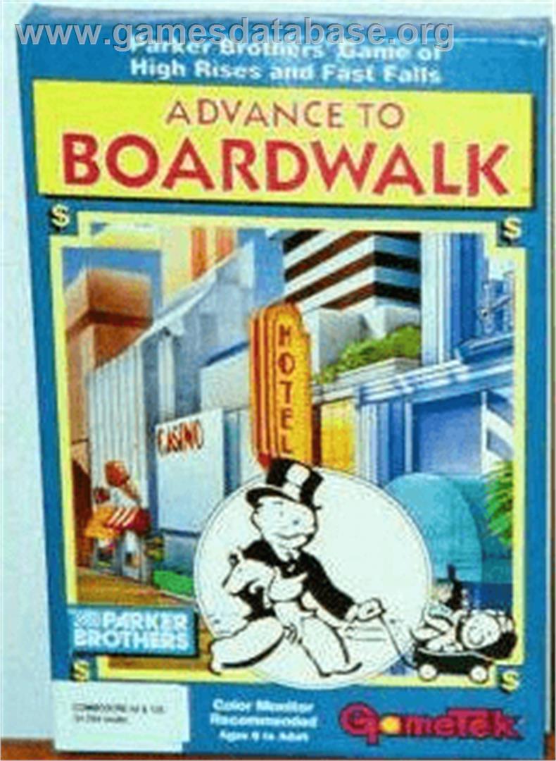 Advance to Boardwalk - Commodore 64 - Artwork - Box