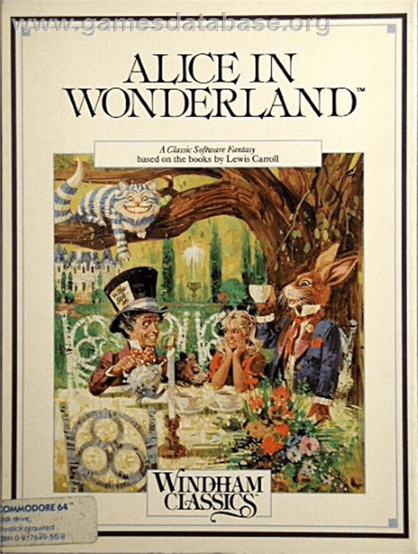 Alice in Wonderland - Commodore 64 - Artwork - Box