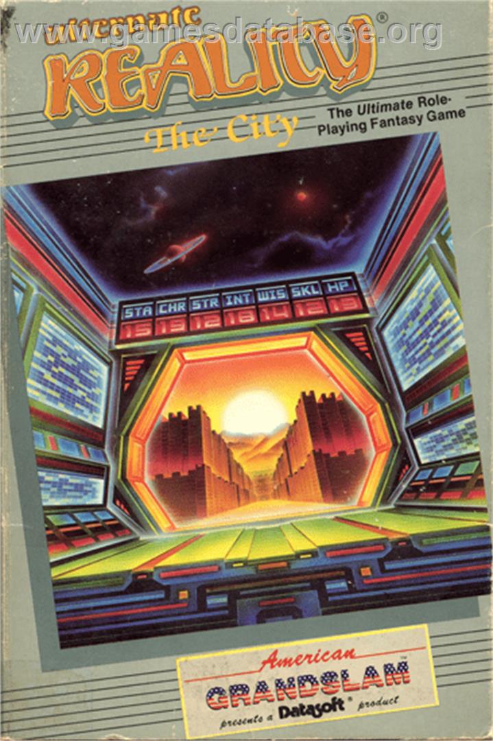 Alternate Reality: The City - Commodore 64 - Artwork - Box