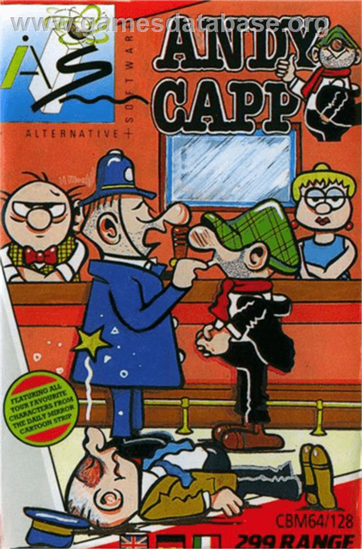 Andy Capp: The Game - Commodore 64 - Artwork - Box