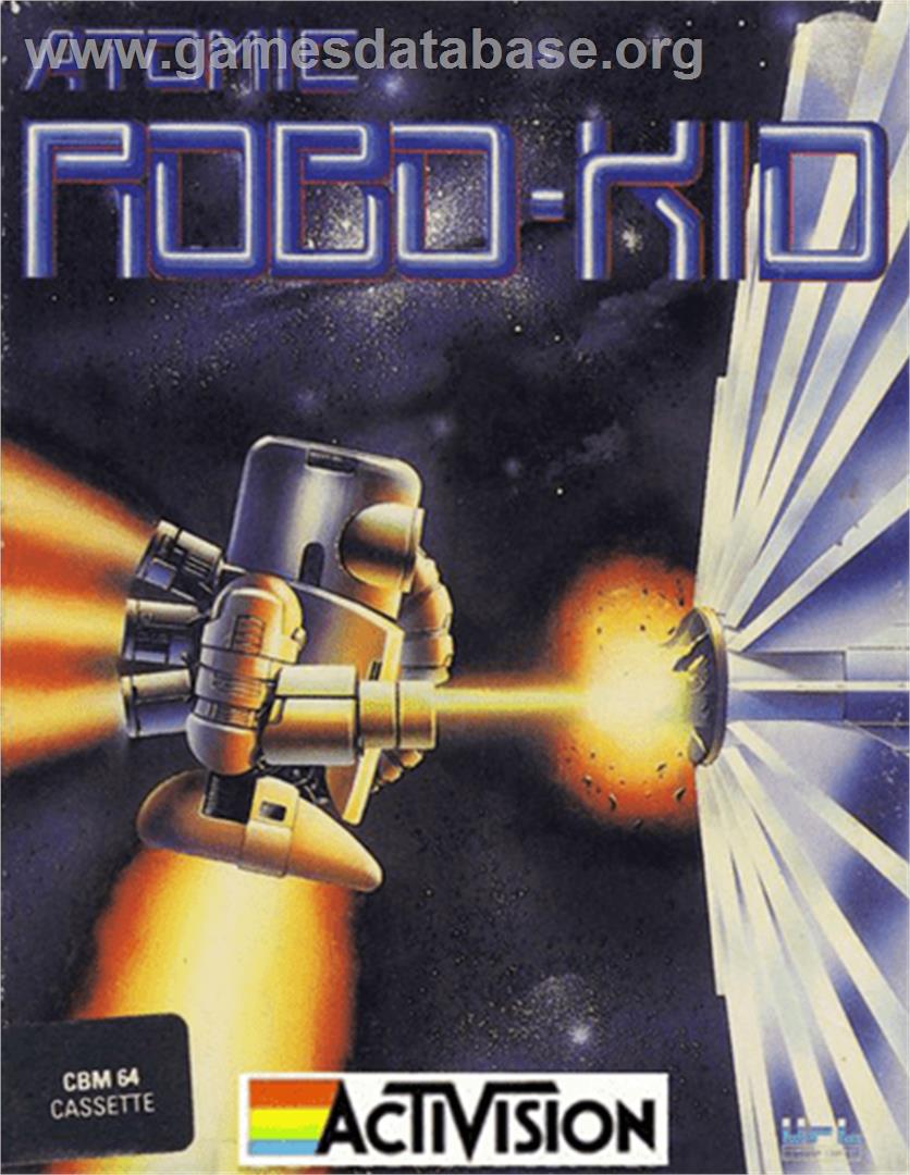 Atomic Robo-Kid - Commodore 64 - Artwork - Box