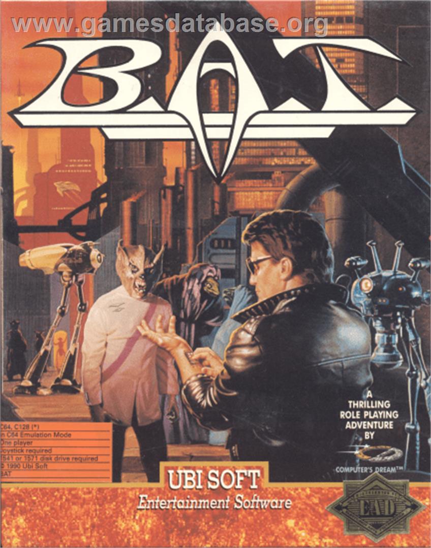 B.A.T. - Commodore 64 - Artwork - Box