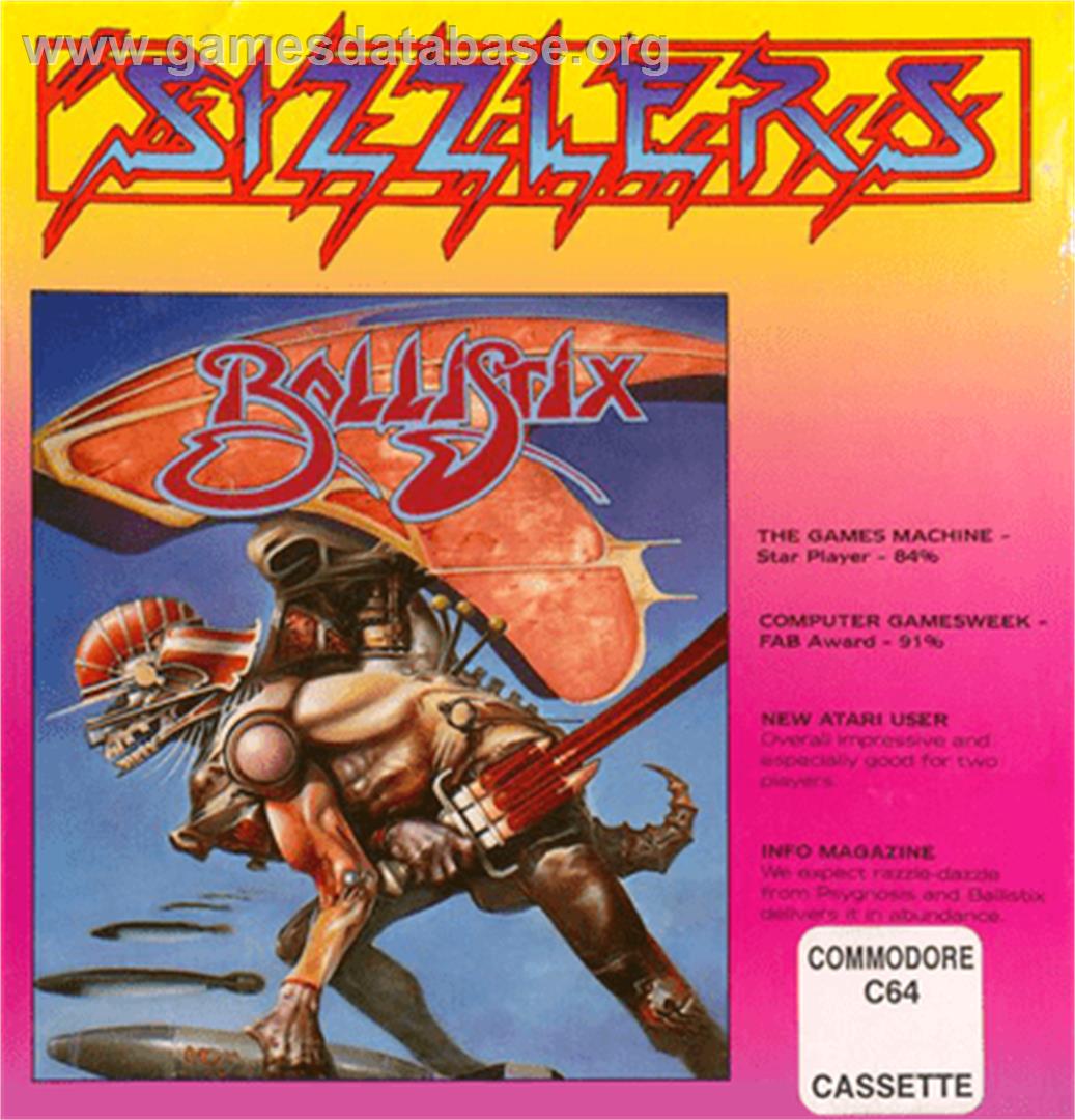Ballistix - Commodore 64 - Artwork - Box