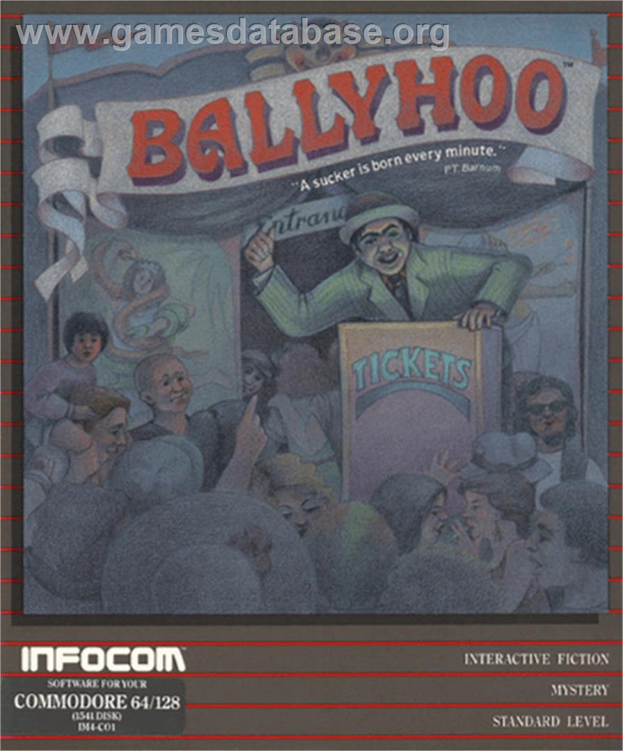 Ballyhoo - Commodore 64 - Artwork - Box