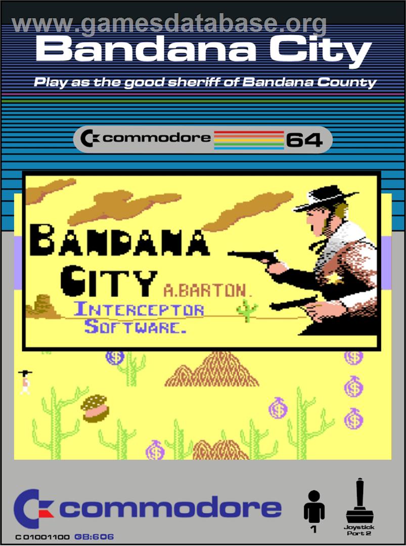 Bandana City - Commodore 64 - Artwork - Box