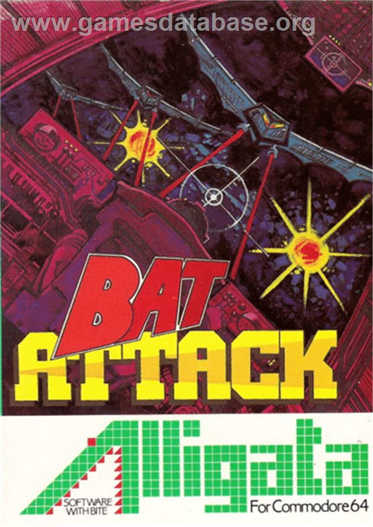 Bat Attack - Commodore 64 - Artwork - Box