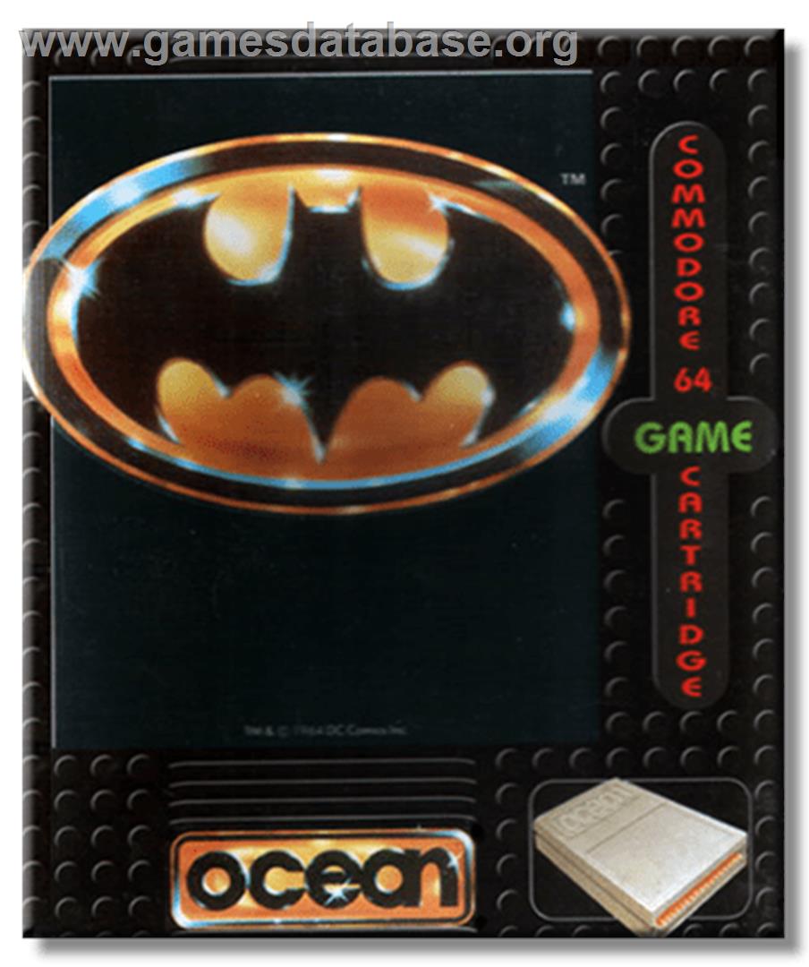 Batman: The Movie - Commodore 64 - Artwork - Box