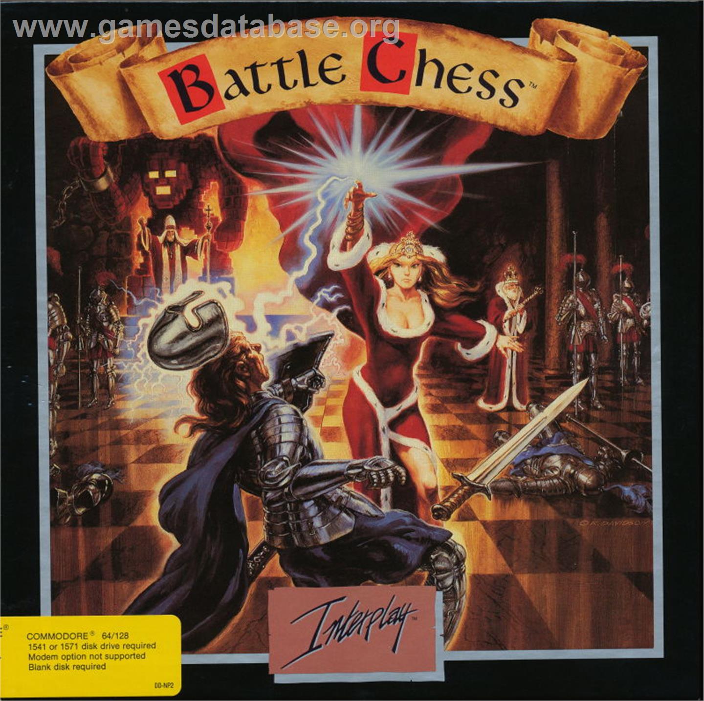 Battle Chess - Commodore 64 - Artwork - Box