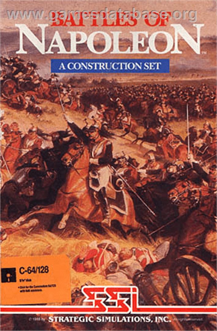 Battles of Napoleon - Commodore 64 - Artwork - Box