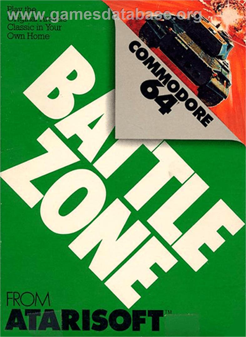 Battlezone - Commodore 64 - Artwork - Box