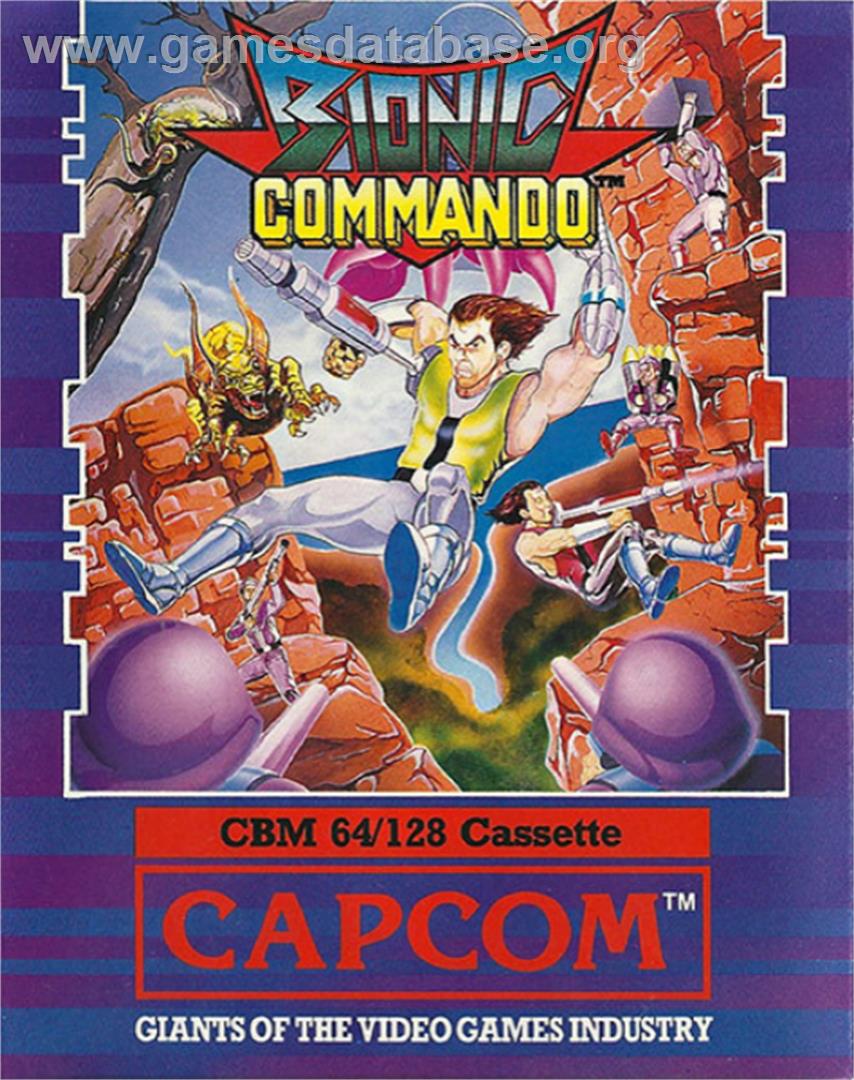 Bionic Commando - Commodore 64 - Artwork - Box