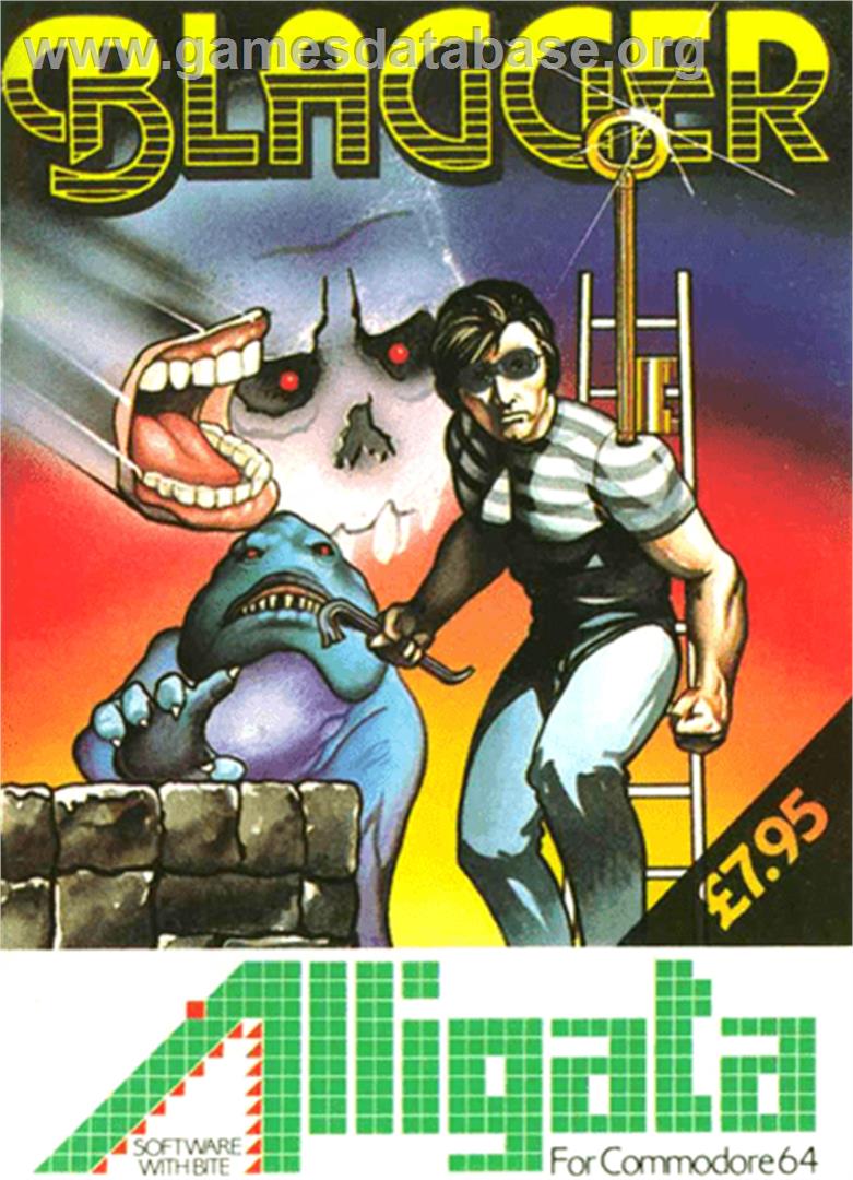 Blagger - Commodore 64 - Artwork - Box