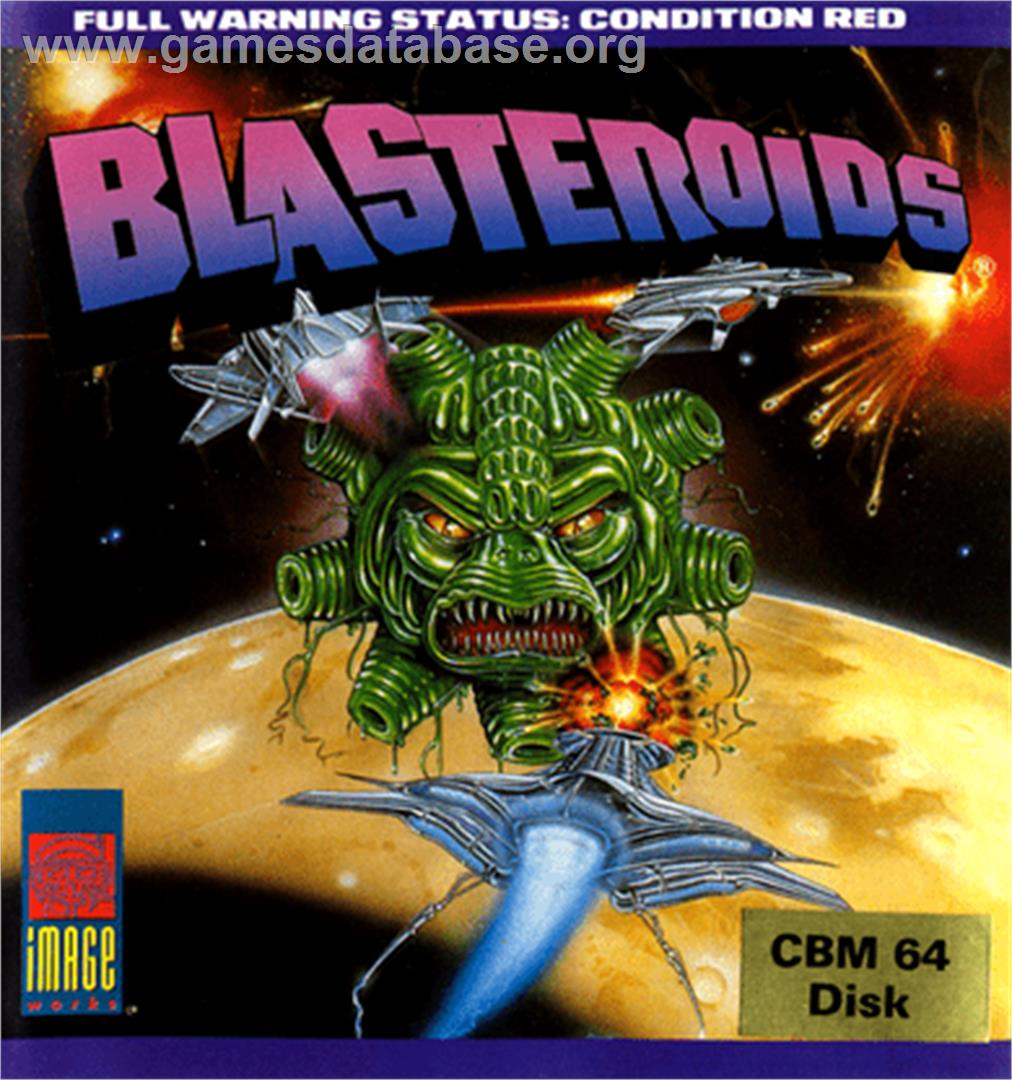Blasteroids - Commodore 64 - Artwork - Box