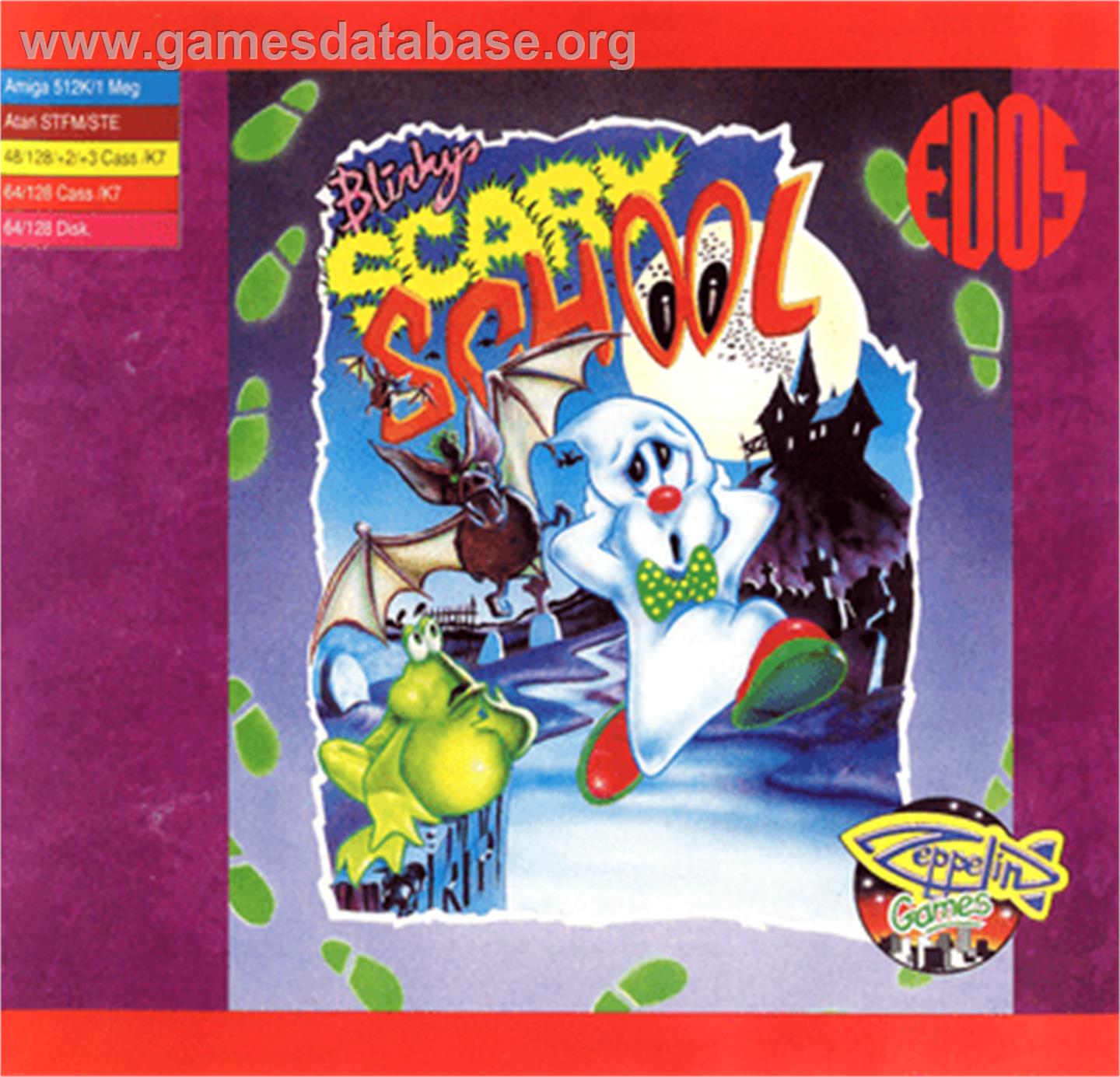 Blinky's Scary School - Commodore 64 - Artwork - Box