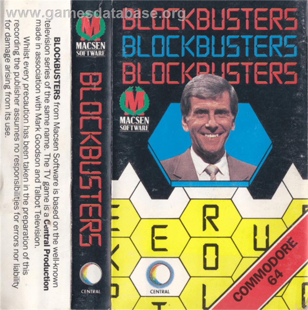 Blockbusters - Commodore 64 - Artwork - Box