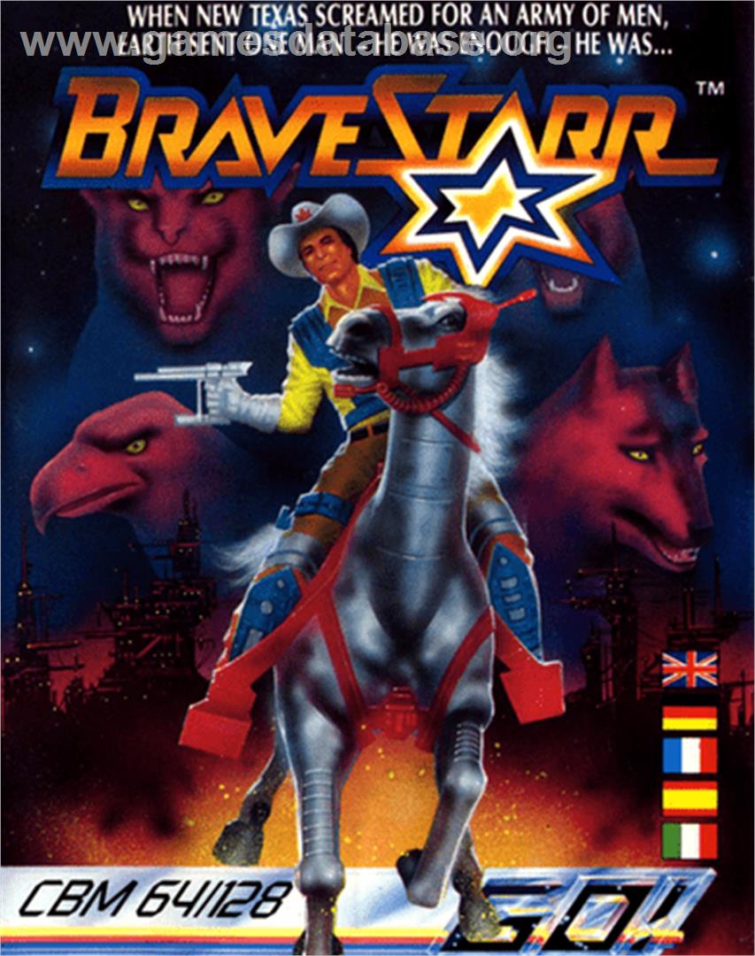 BraveStarr - Commodore 64 - Artwork - Box