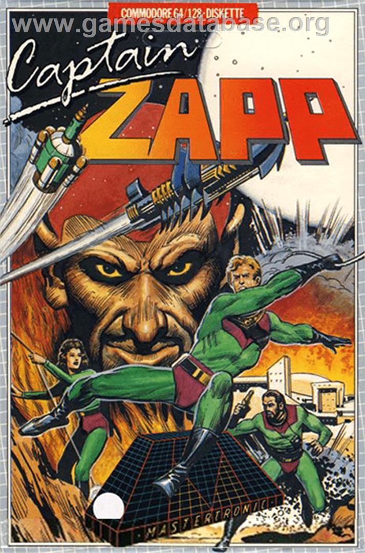 Captain Zapp - Commodore 64 - Artwork - Box