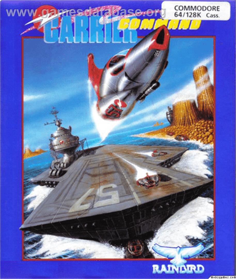 Carrier Command - Commodore 64 - Artwork - Box