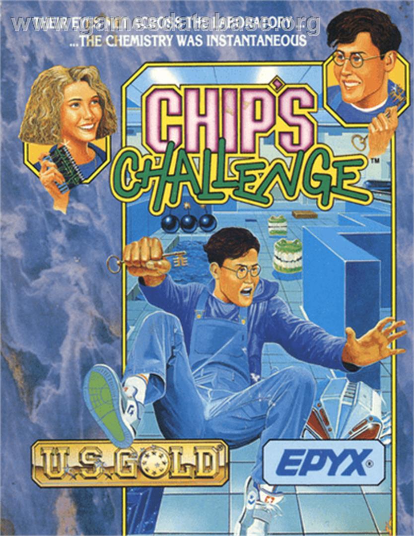 Chip's Challenge - Commodore 64 - Artwork - Box