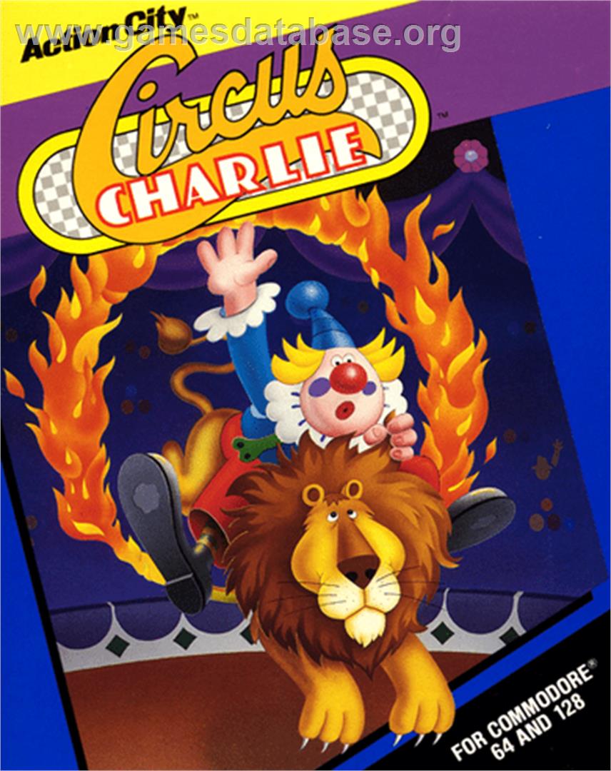 Circus Charlie - Commodore 64 - Artwork - Box