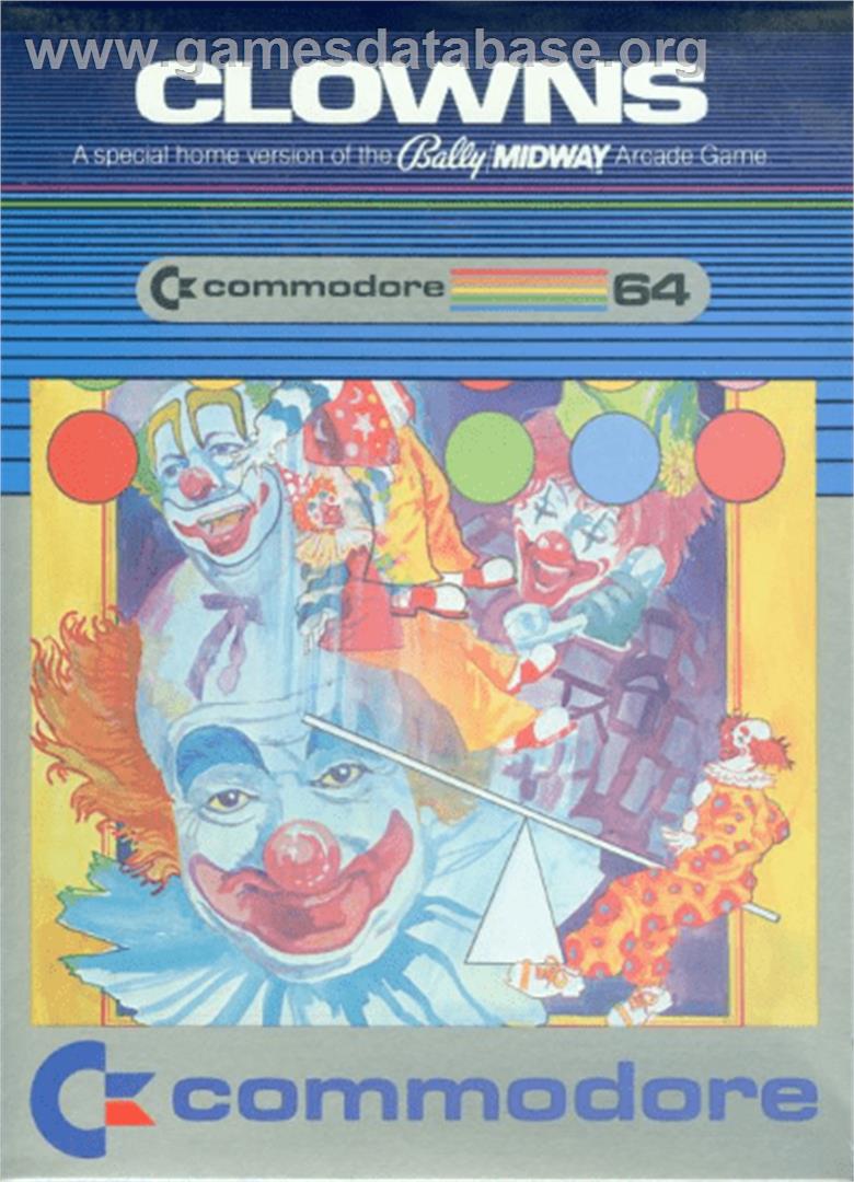 Clowns - Commodore 64 - Artwork - Box