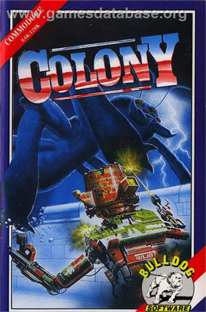 Colony - Commodore 64 - Artwork - Box