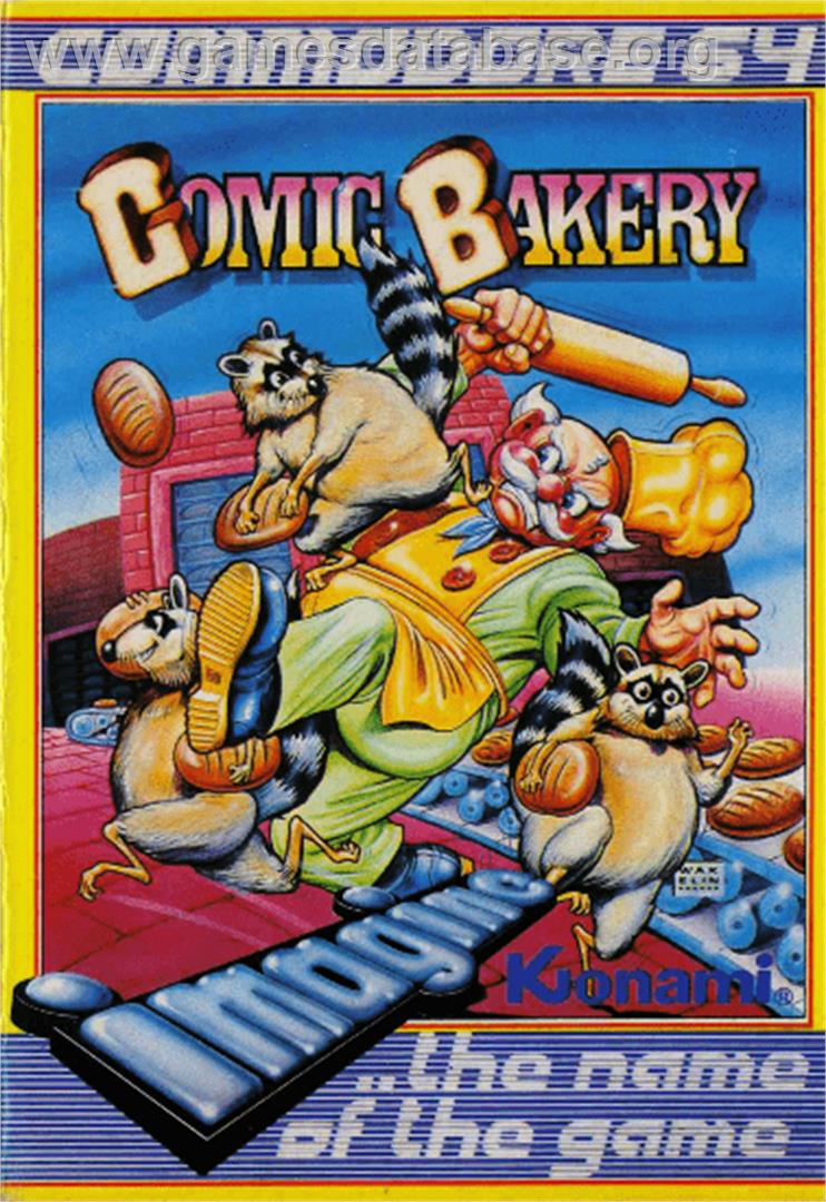 Comic Bakery - Commodore 64 - Artwork - Box