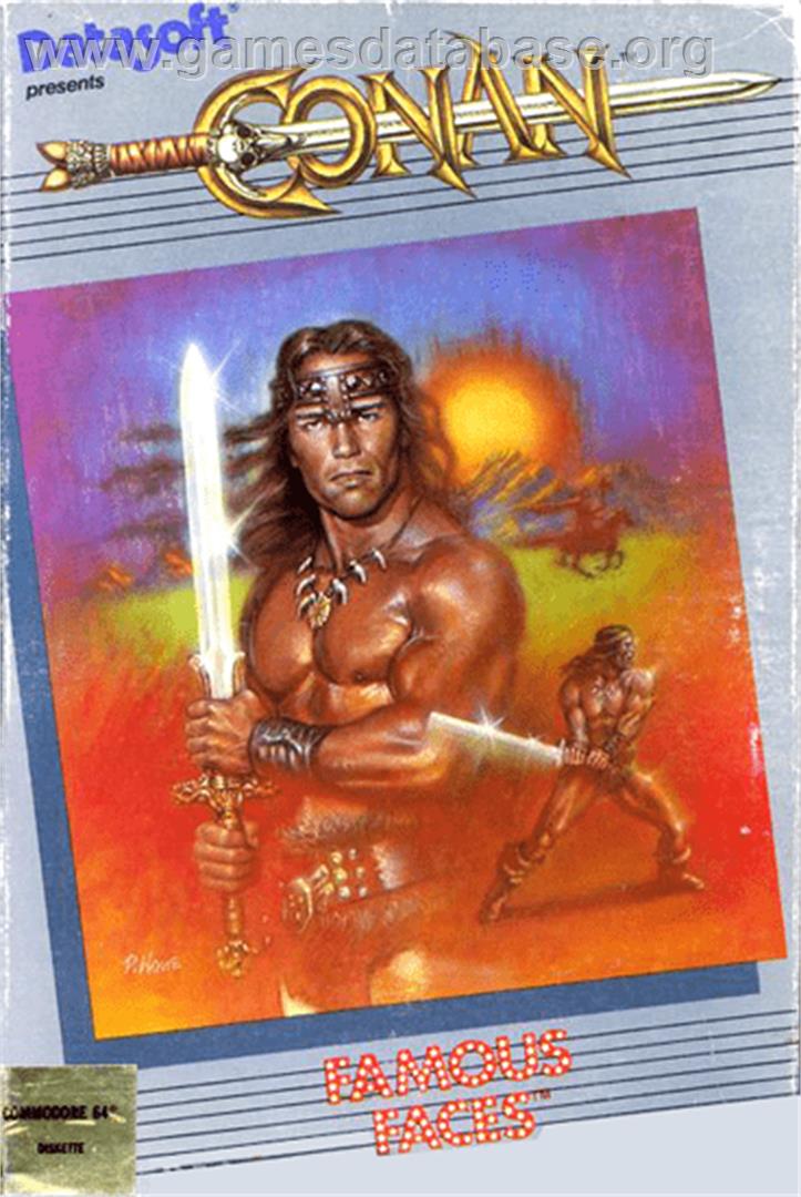 Conan: Hall of Volta - Commodore 64 - Artwork - Box
